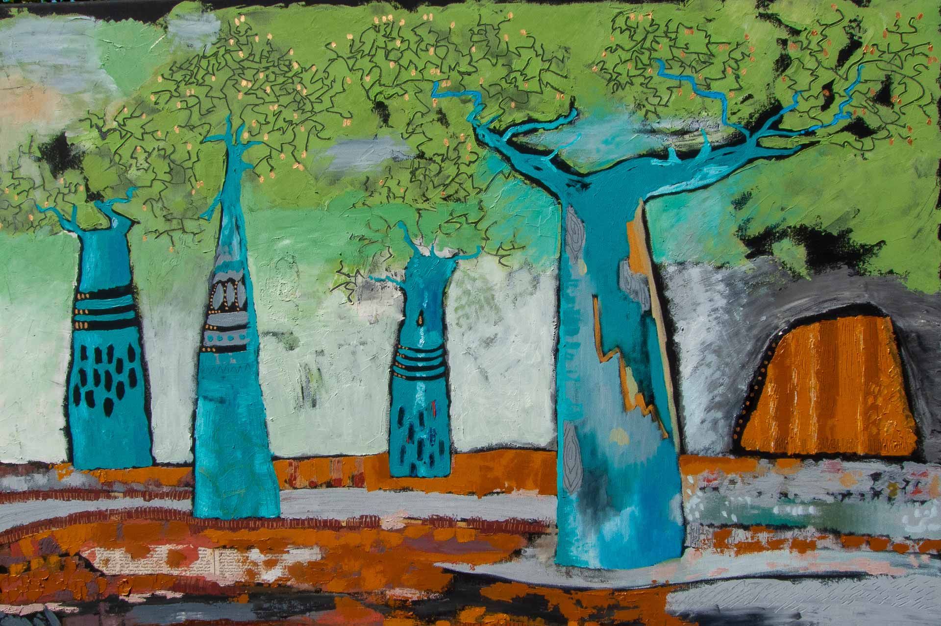 Baobabs bleus