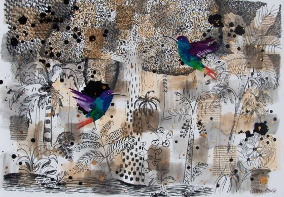 Jungle aux colibris